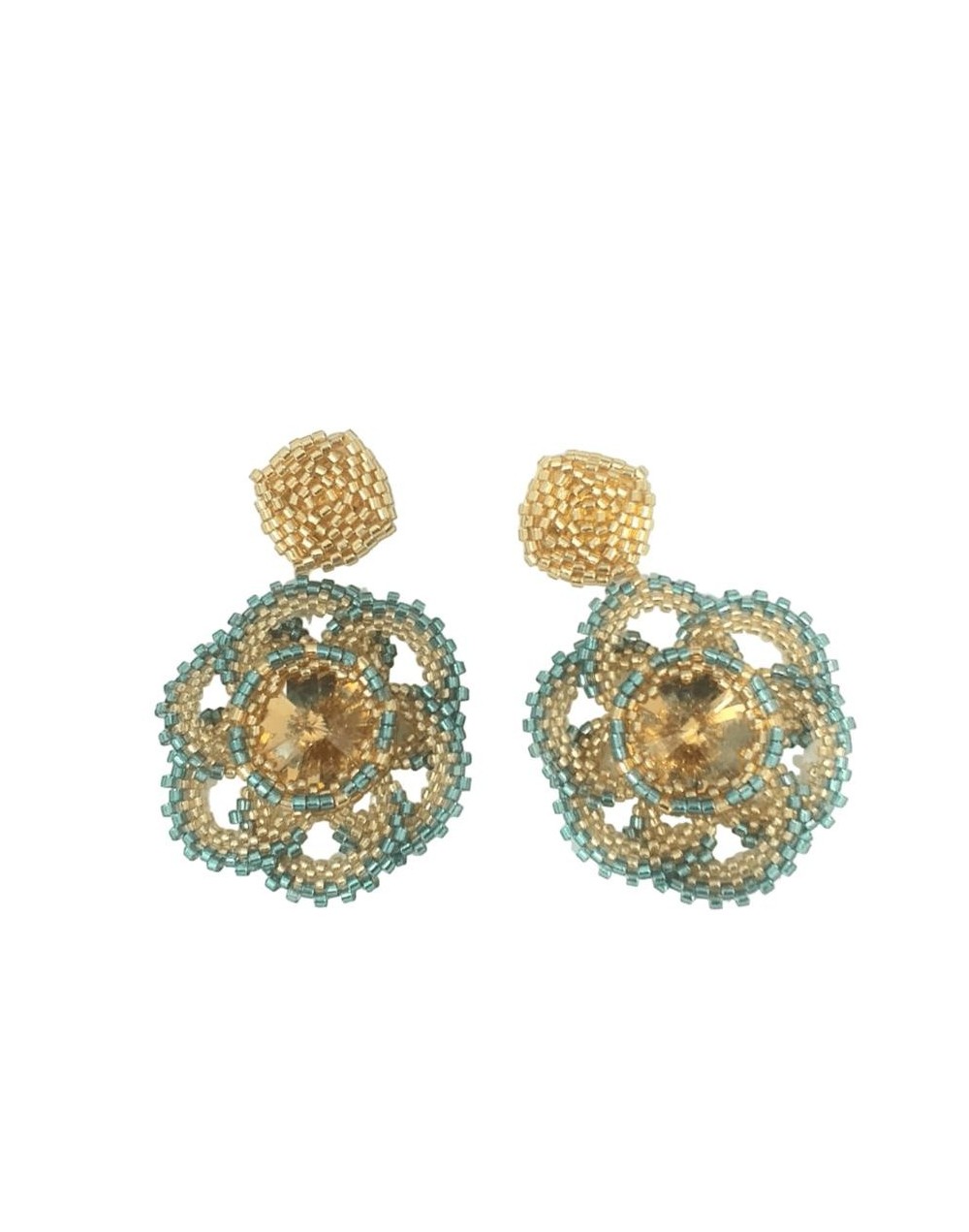 Aretes bella camellia