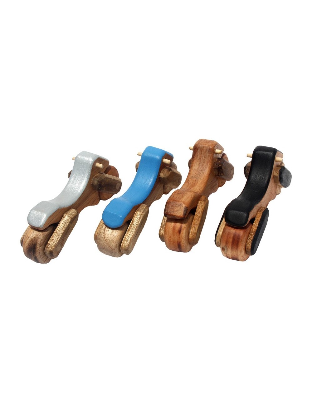 Moto en madera juguete