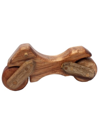 Moto en madera juguete