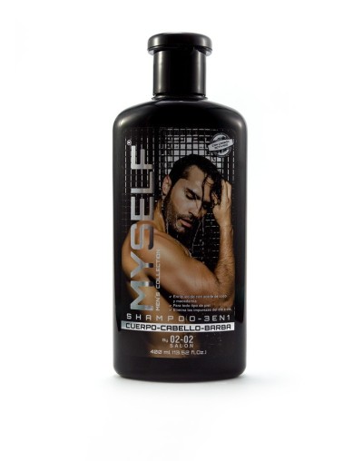 SHAMPOO 3en1 CON CARBÓN ACTIVADO X 400 ML