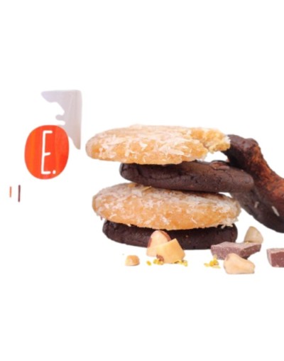 Galleta proteina  elemental  sabores surtidos x 80 grs