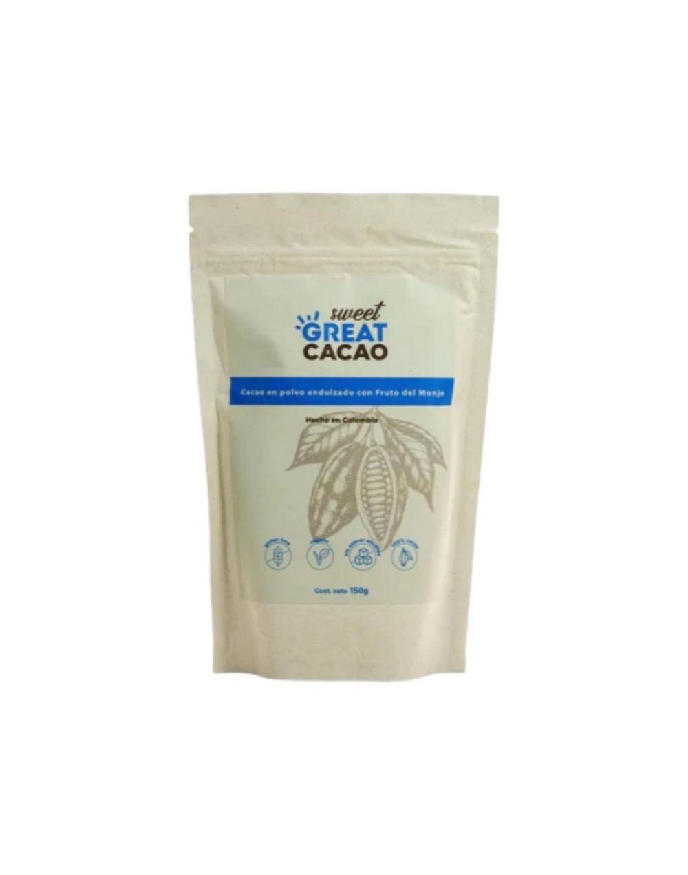 Sweat great cacao great nutrition x 150 gr