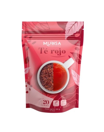 Munsa te rojo x 26 grs/20 sobres