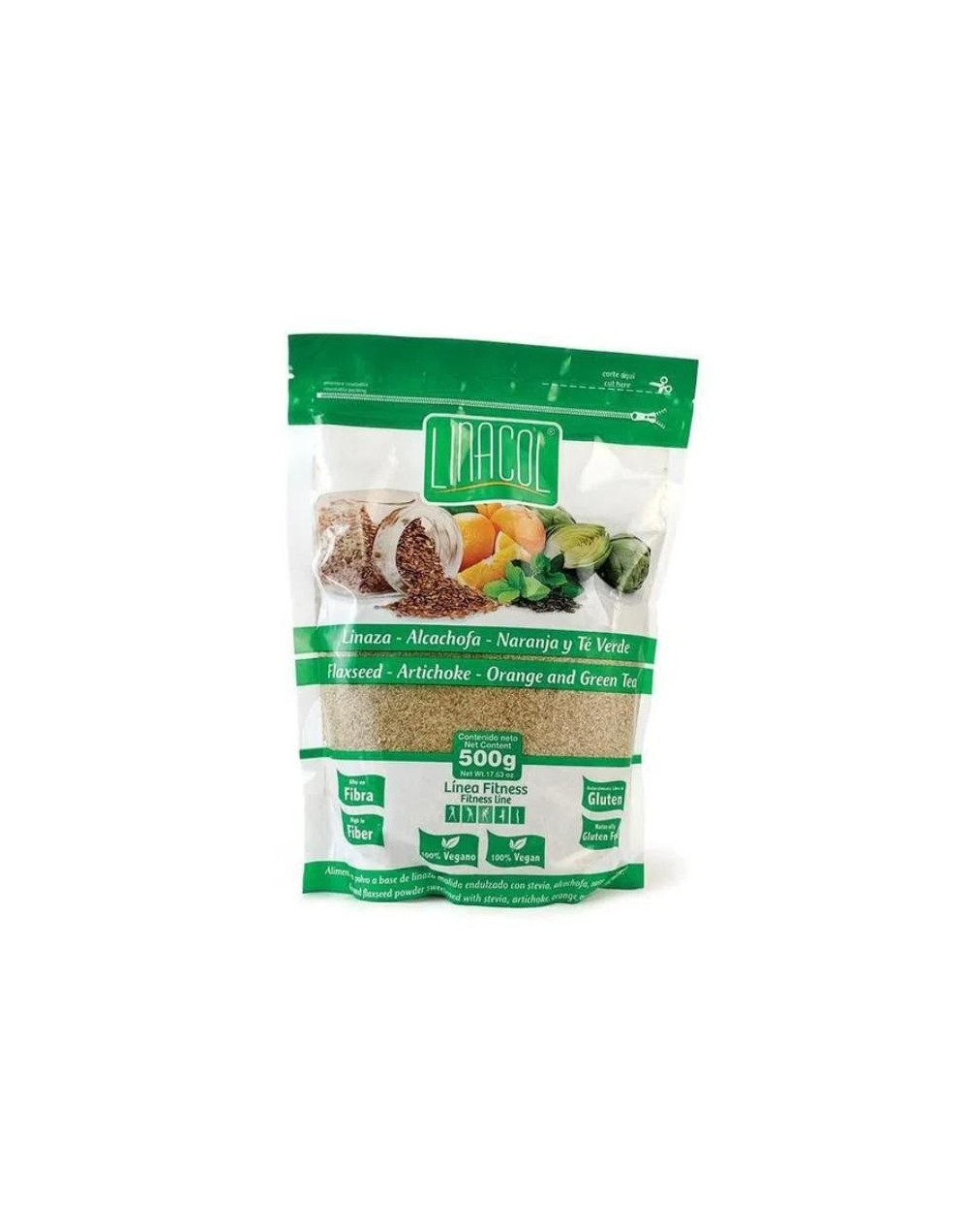 Linacol alcachofa naranja te verde x500 grs munsa