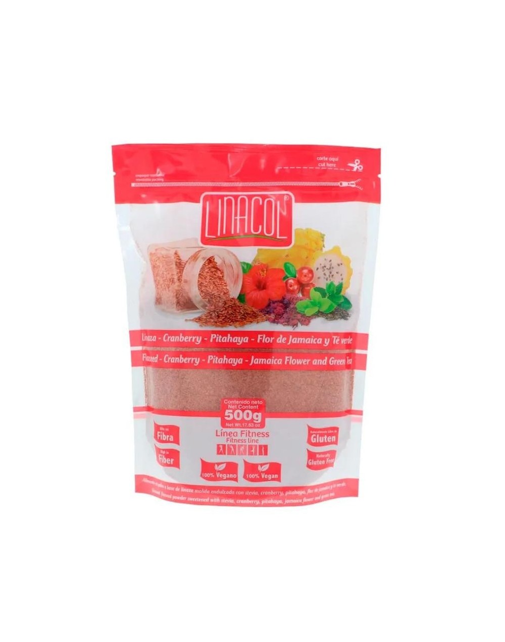 Linacol cranberry pitahaya te verde x 500 grs munsa 