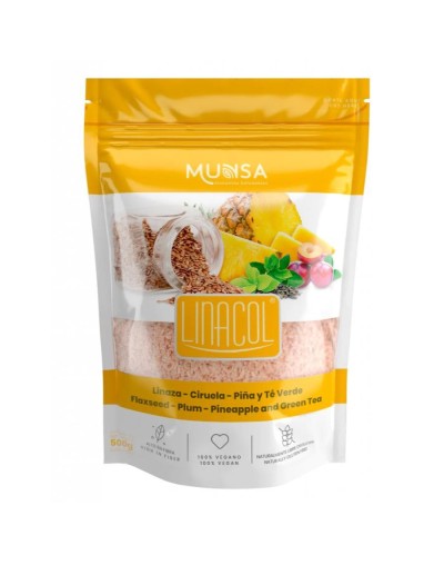 Linacol ciruela piña te verde x 500grs munsa