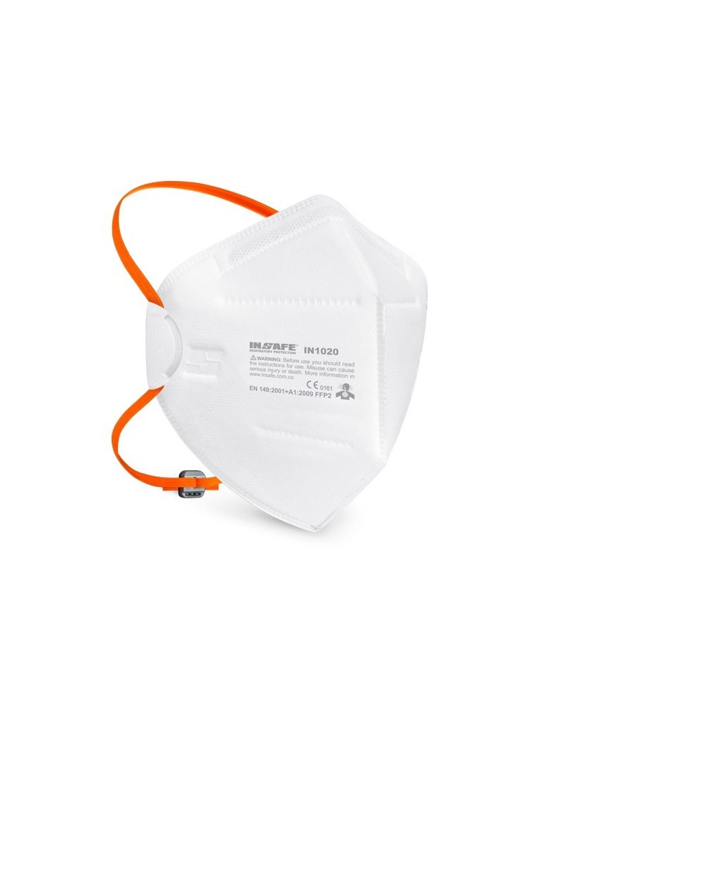 Tapabocas n95 blanco caja x 25 unidades, Insafe, Impakto group