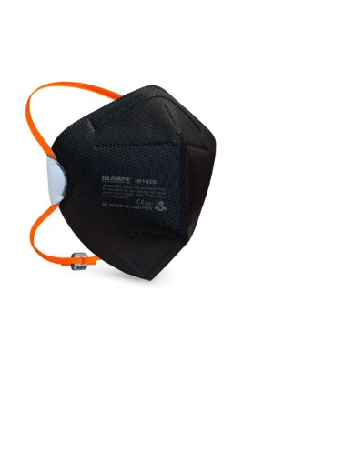 Tapabocas n95 negro caja x 25 unidades. Insafe. Impakto group