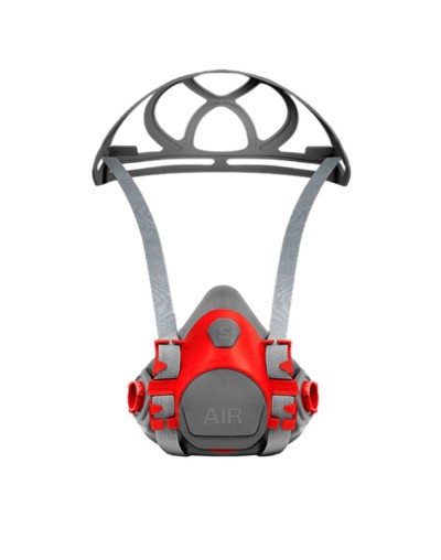 Respirador media cara completo. Air. Impakto group