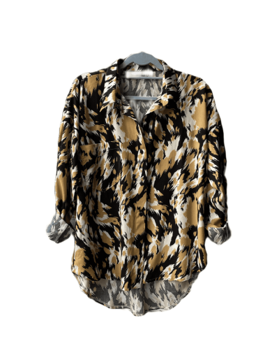 Camisa oversized estampada