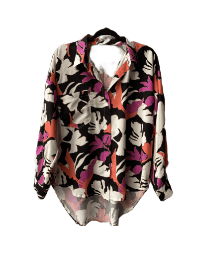 Camisa oversized estampada
