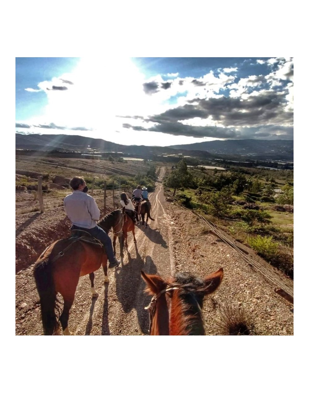 Cabalgata en villa de leyva