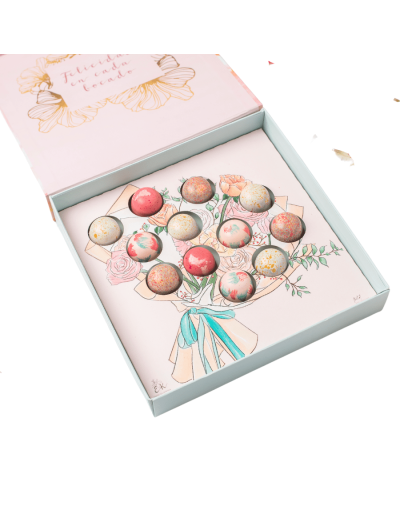 Caja x12 premium bouquet