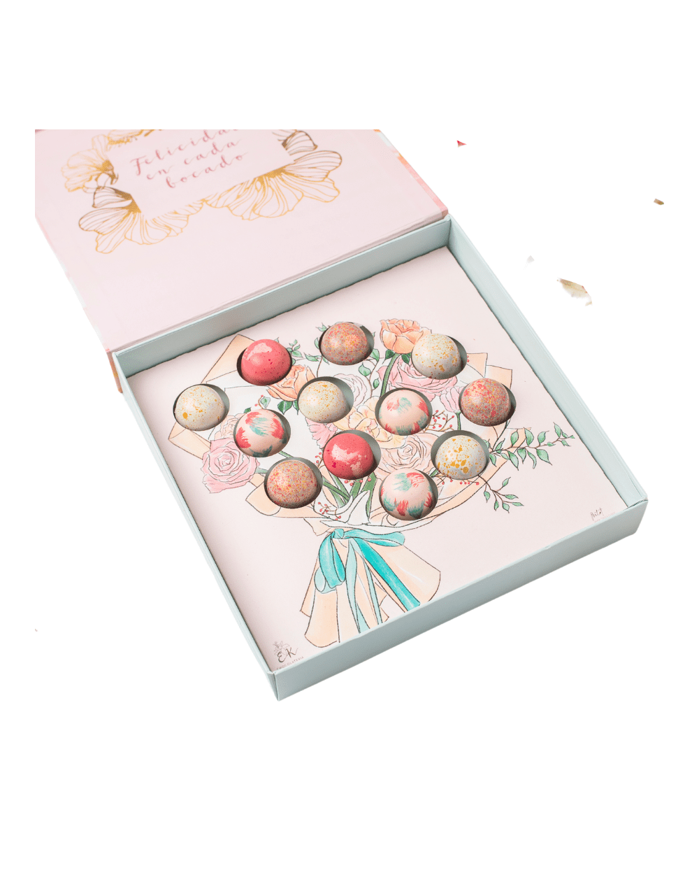 Caja x12 premium bouquet
