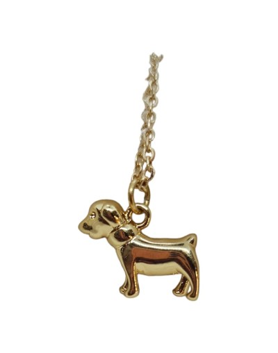 Cadena con dije de perrito