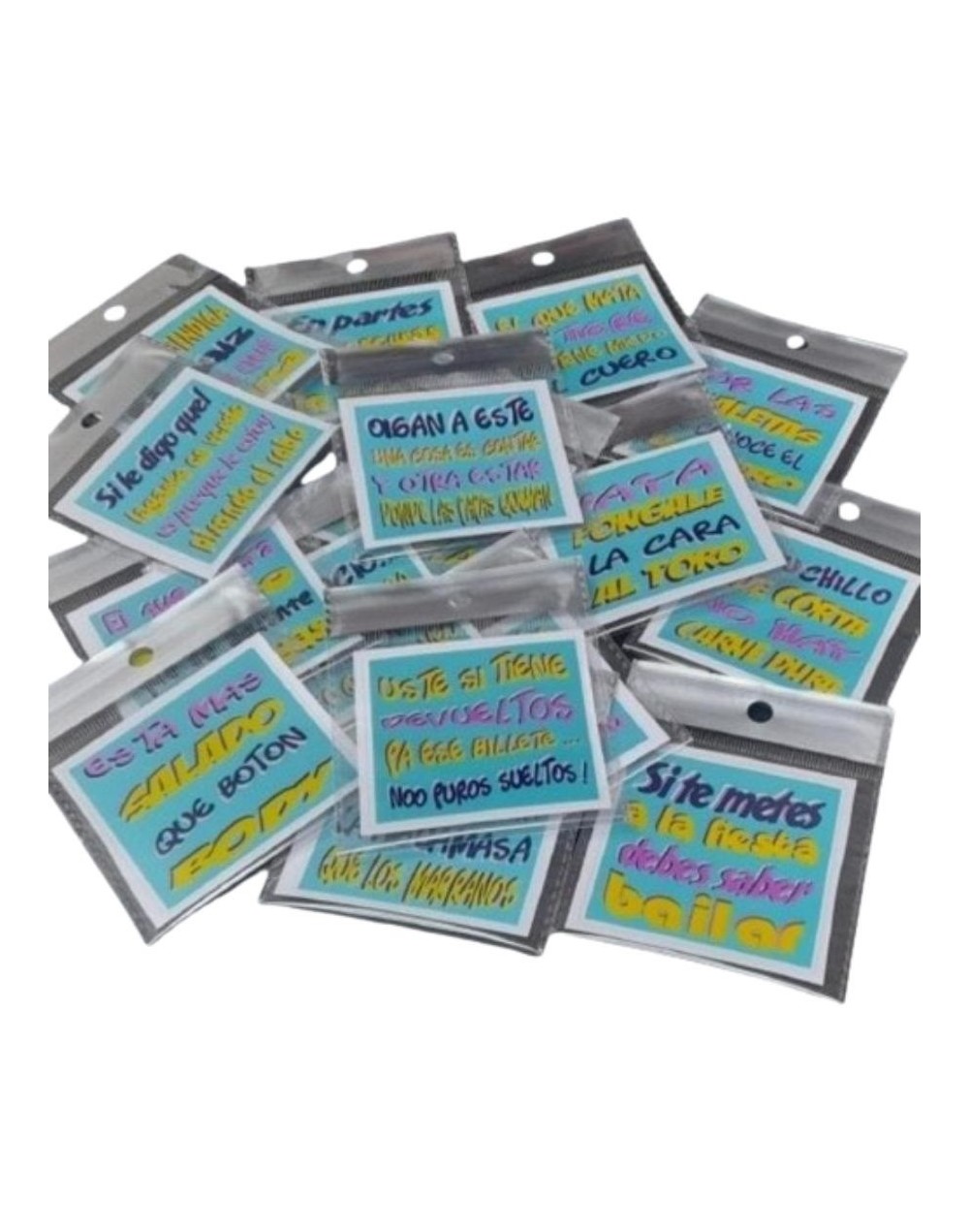 Sticker de dichos montañeros x 12
