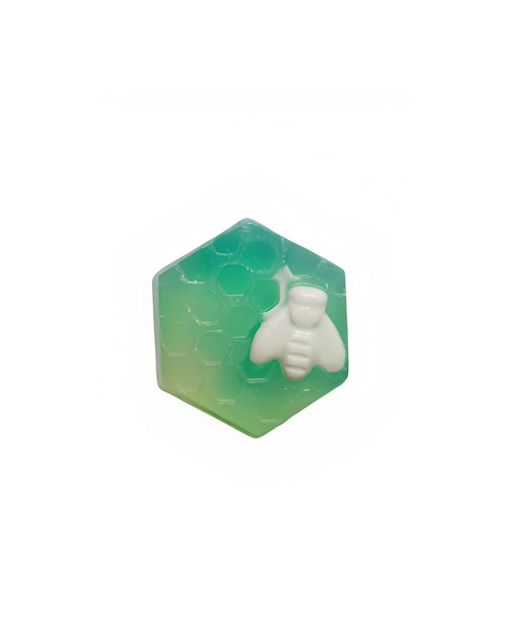 Jabón artesanal con miel y aloe vera