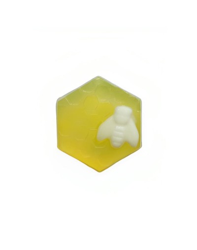 Jabón artesanal con miel de abejas