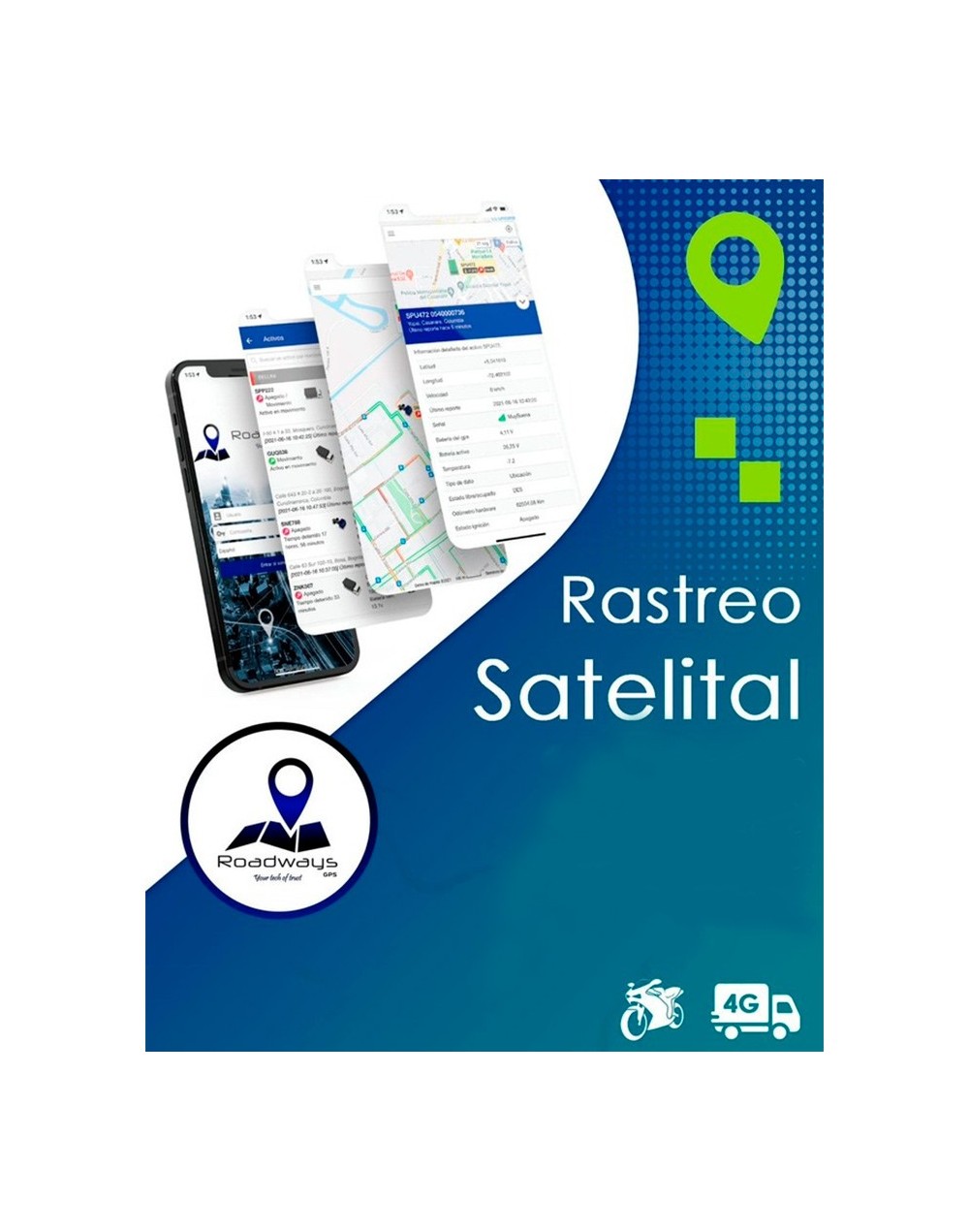 Servicio de monitoreo satelital gps