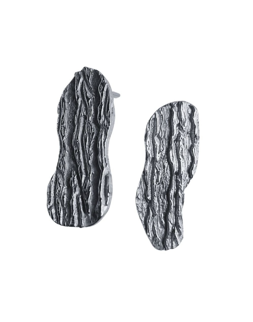Aretes destellos del bosque - colección huená - joyas con emociones