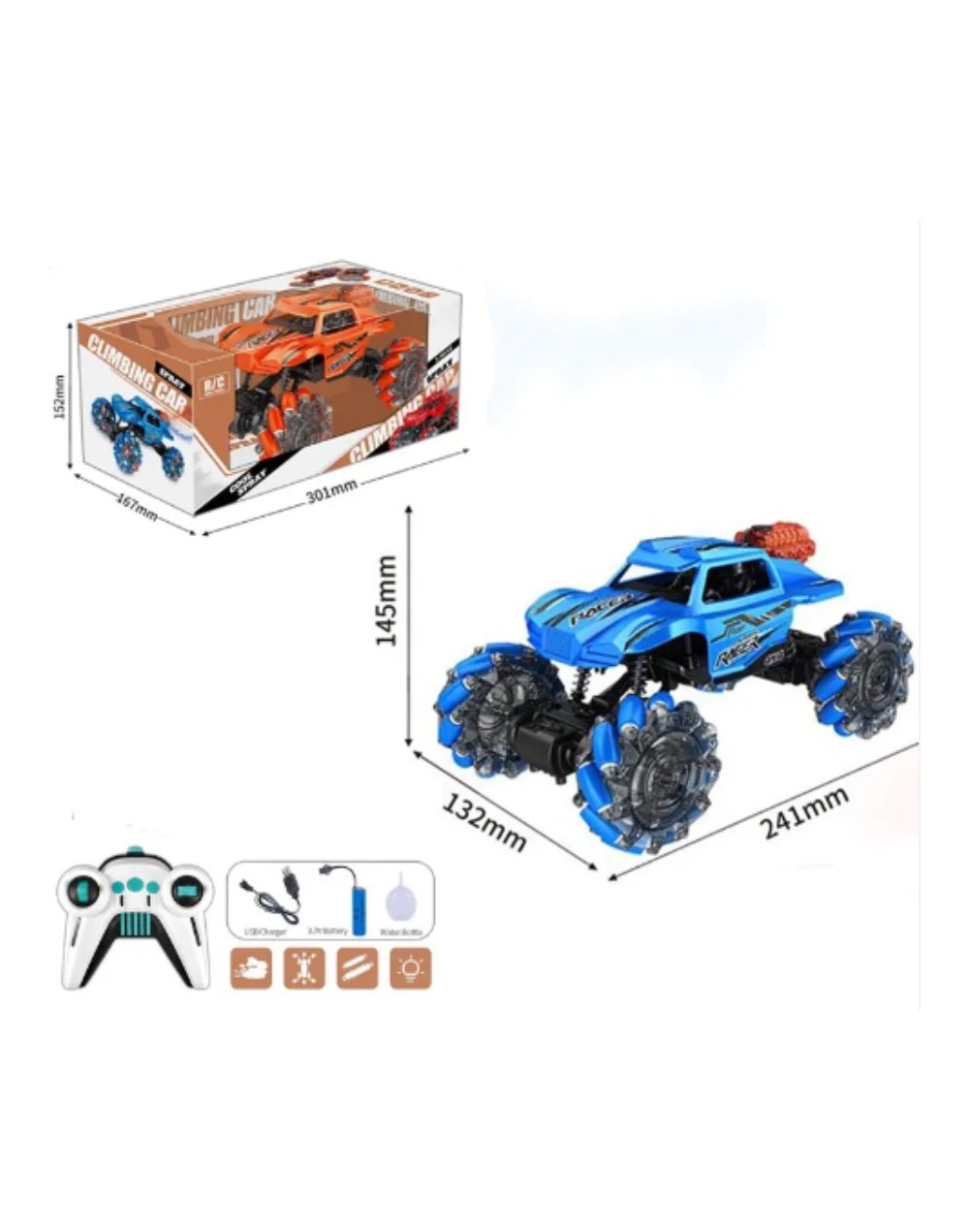 Carro Todo Terreno con Control Remoto