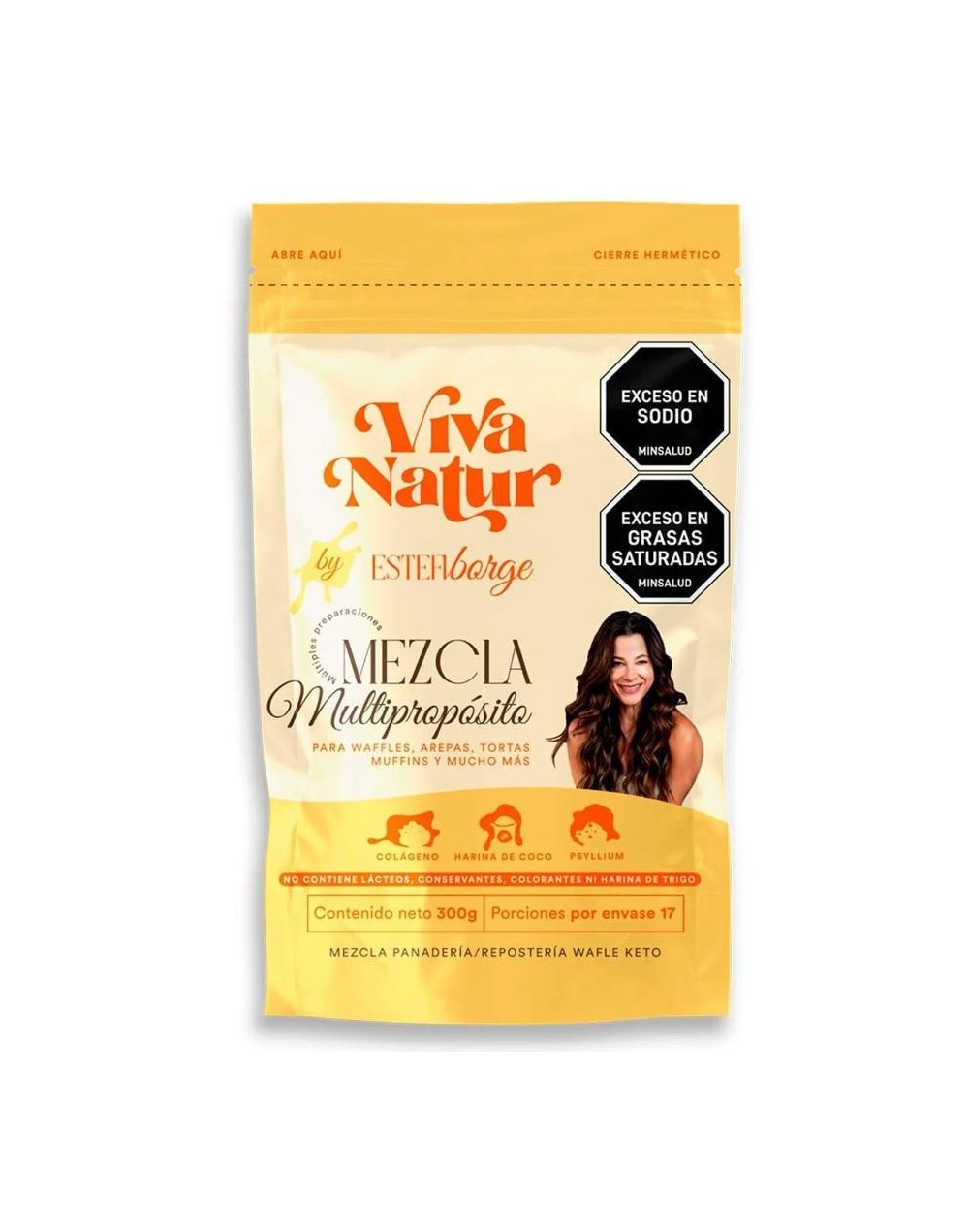 Mix keto multiproposito x 300 grs viva natur