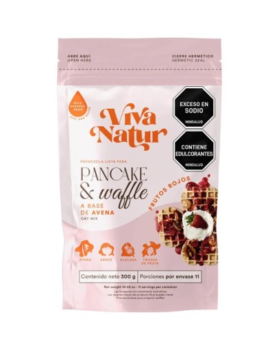 Mix frutos rojos premezcla x 300 grs viva natur