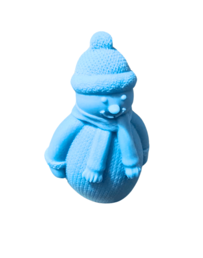 Vela muñeco de nieve
