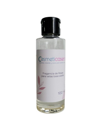 Fragancia para velas aroma de rosas 100 ml