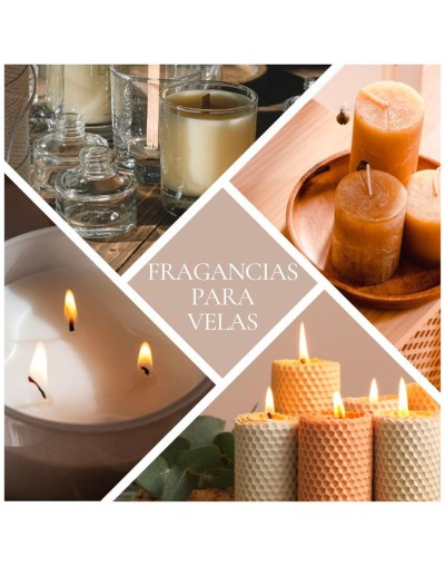 Fragancia para velas aroma coco lima verbena 100 ml