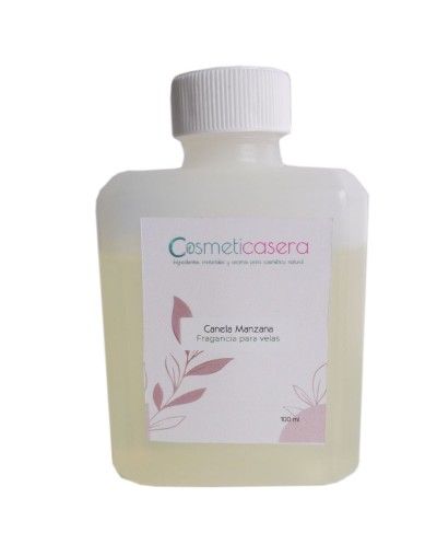 Fragancia para velas 100 ml canela-manzana