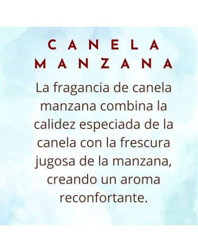 Fragancia para velas 100 ml canela-manzana