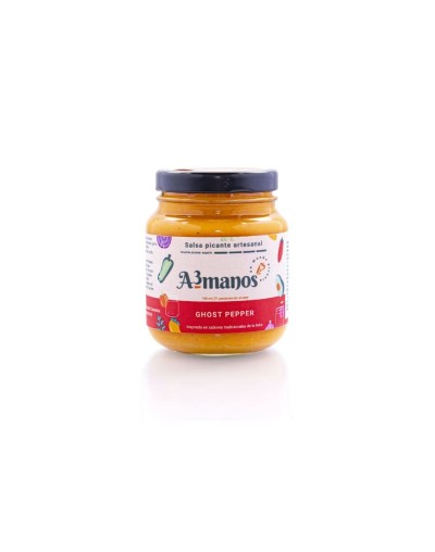 Salsa ghostpepper, 130ml salsa picante ají
