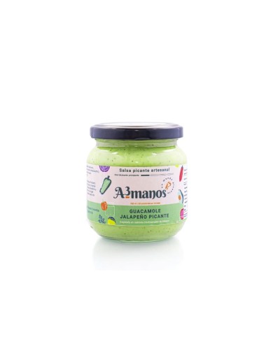 Guacamole artesanal jalapeño con picante 230ml