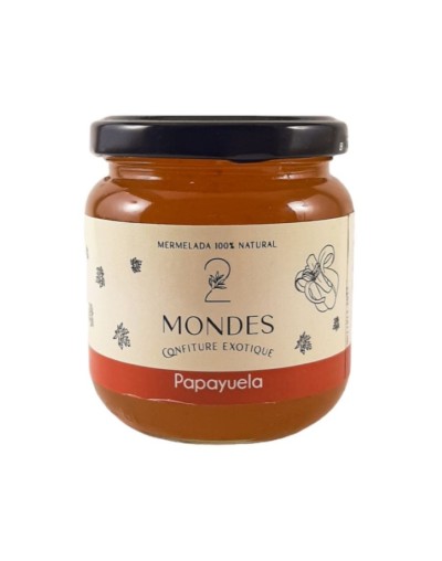 2 mondes mermelada de papayuela 230g