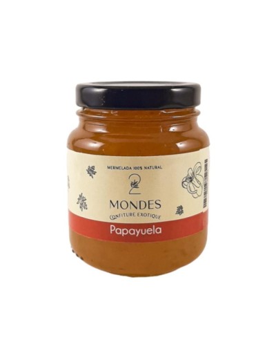 2 mondes mermelada de papayuela 130g