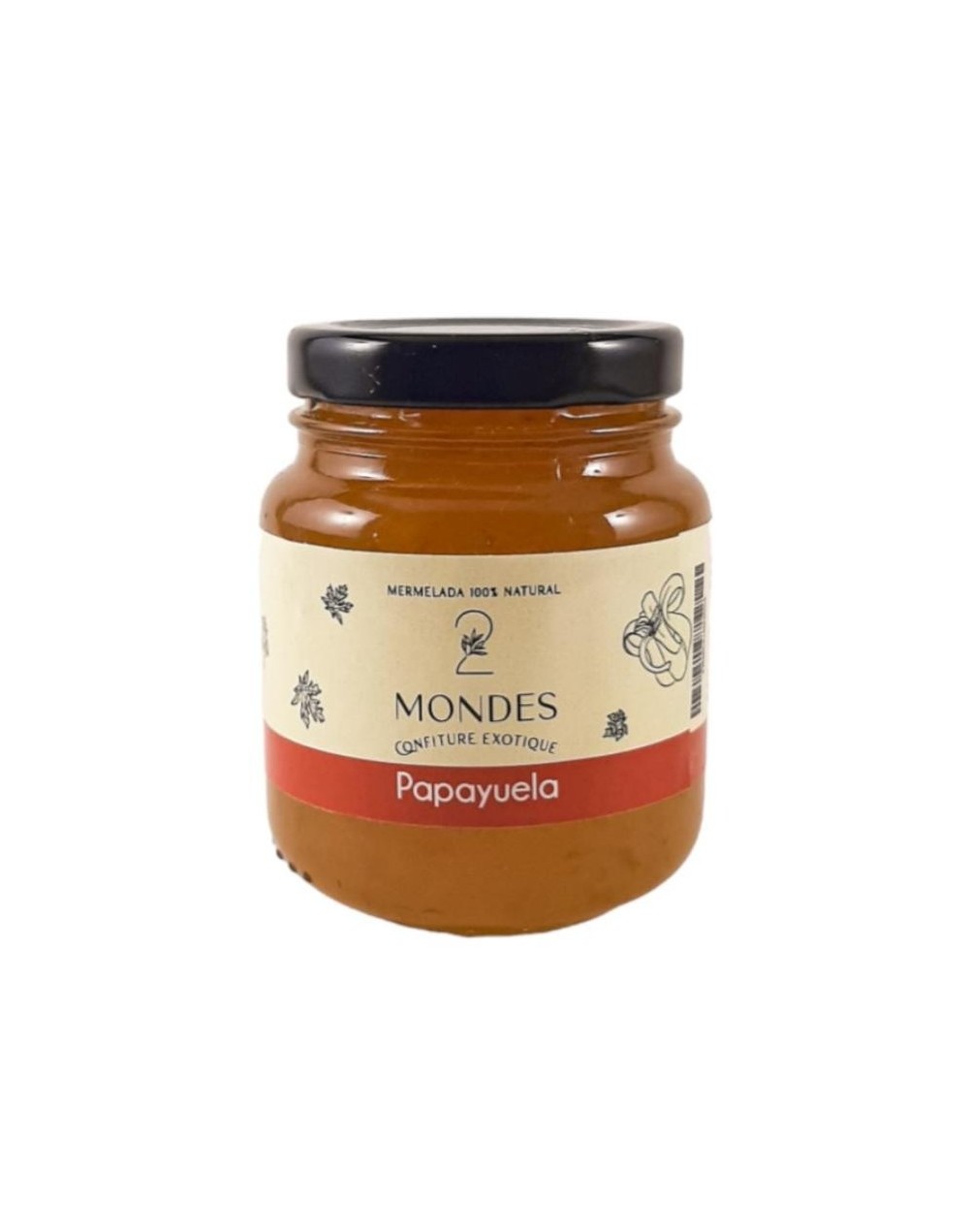 2 mondes mermelada de papayuela 130g