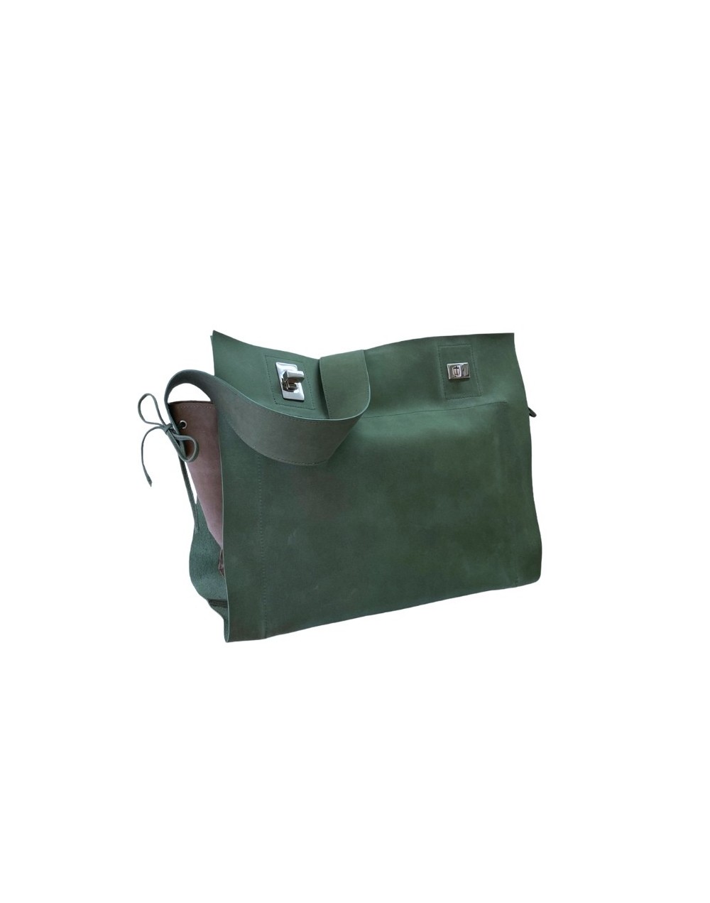 Aurora moss bolso mujer tendencia línea cuero