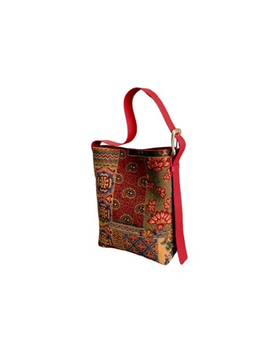 Noah baroque carmín bolso mujer tendencia línea tejido