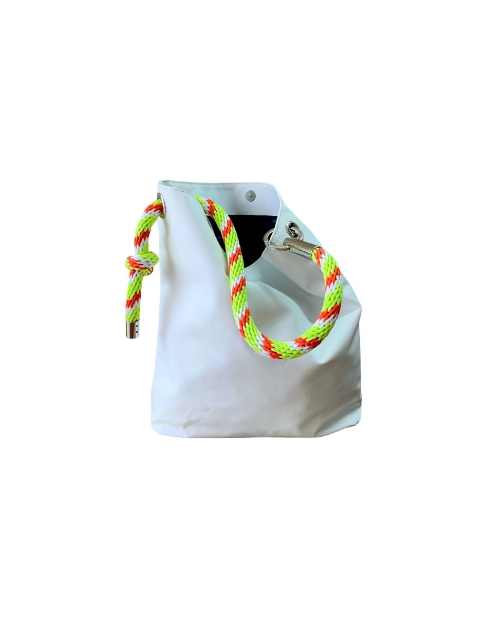 Balde 23 blanco 6 bolso mujer tendencia línea leather-free