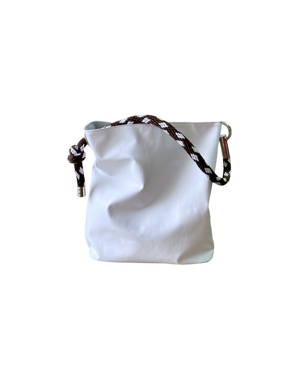 Balde 23 blanco 5 bolso mujer tendencia línea leather-free