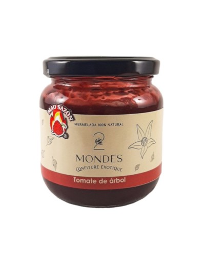 2 mondes mermelada de tomate de árbol picante 230g