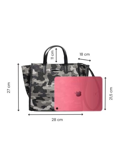 Tote bag camouflage
