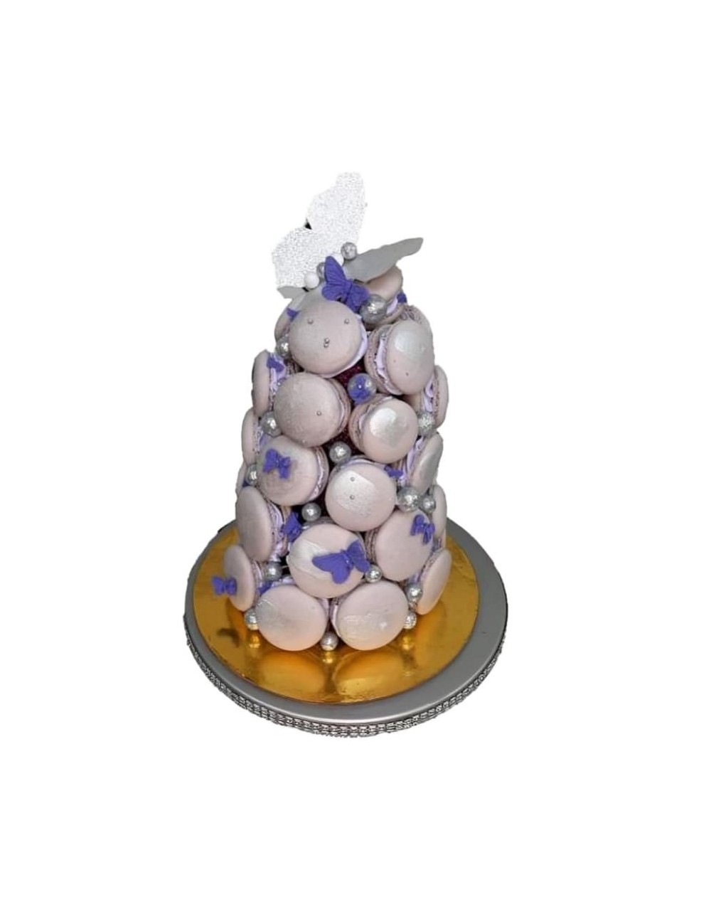 Torre de macarrons  15  porciones
