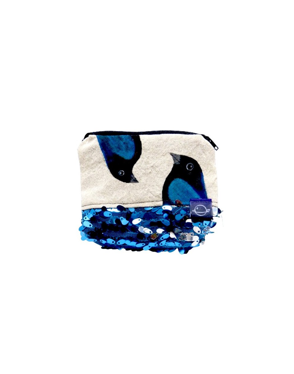 Monedero pintado a mano