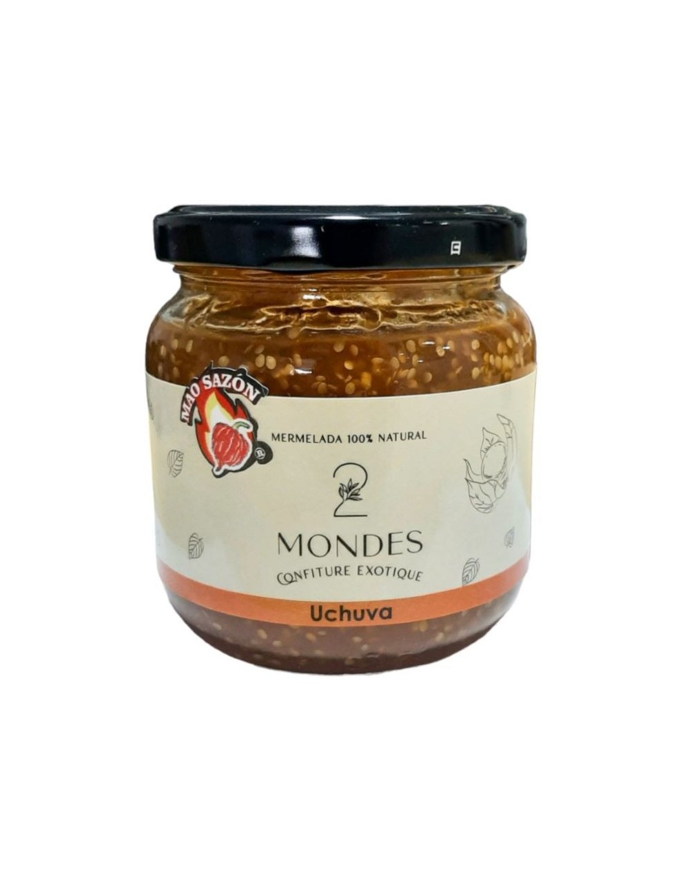 2 mondes mermelada de uchuva picante 230g