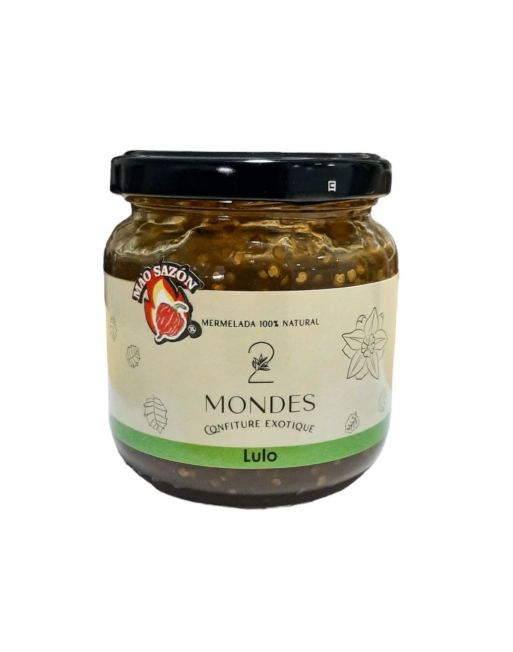 2 mondes mermelada de lulo picante 230g