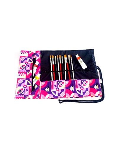Cartuchera pinceles o brush holder