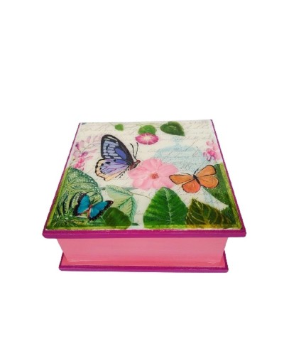 Servilletero mariposas