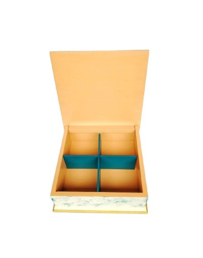 Caja cuatro divisiones tea time